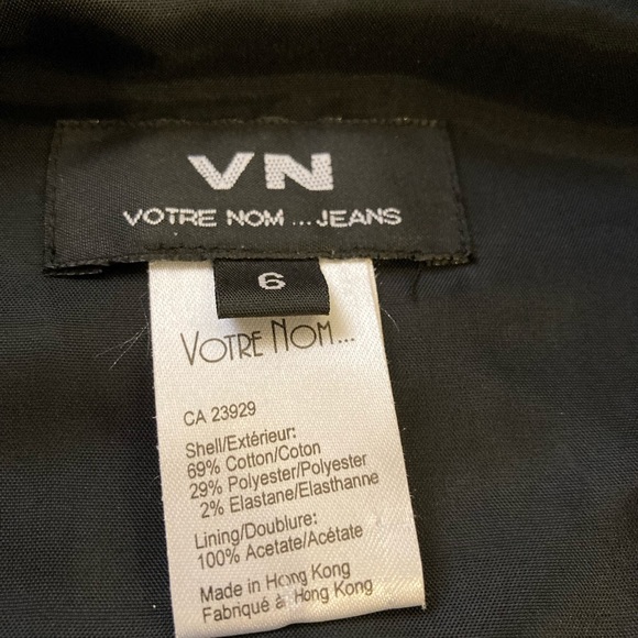 Vintage Votre Nom jean jacket with beadwork. - Picture 6 of 6